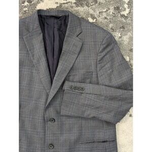 Brooks Brothers 44R Madison Plaid Blazer Sport Coat Jacket‎ Wool